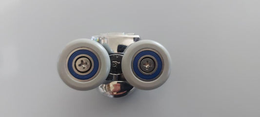 RICAMBIO CARRELLO SUPERIORE RUOTE CUSCINETTI BOX DOCCIA ANTE K2 COLACRIL PER VETRO 6MM