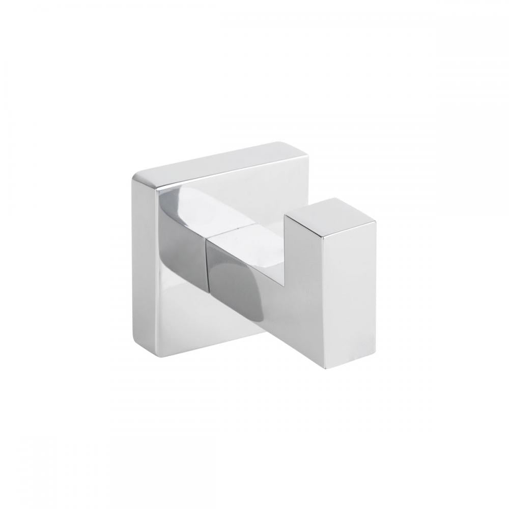 Set di 6 Pezzi di Accessori per Bagno in Dado Cromo - Made in Italy