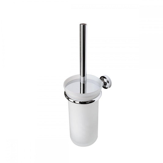Set di 6 Pezzi di Accessori per Bagno in Sintesi Cromo - Made in Italy