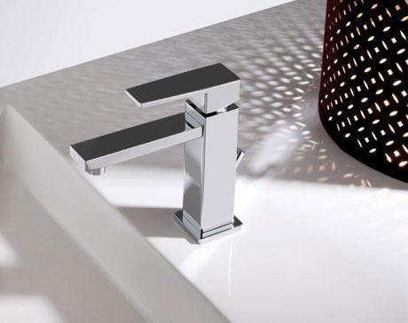SET COMPLETO MISCELATORI H2Q CROMO LAVABO E BIDET MADE IN ITALY
