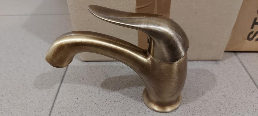 SET COMPLETO MISCELATORI LAVABO E BIDET DUKA BRONZO MADE IN ITALY