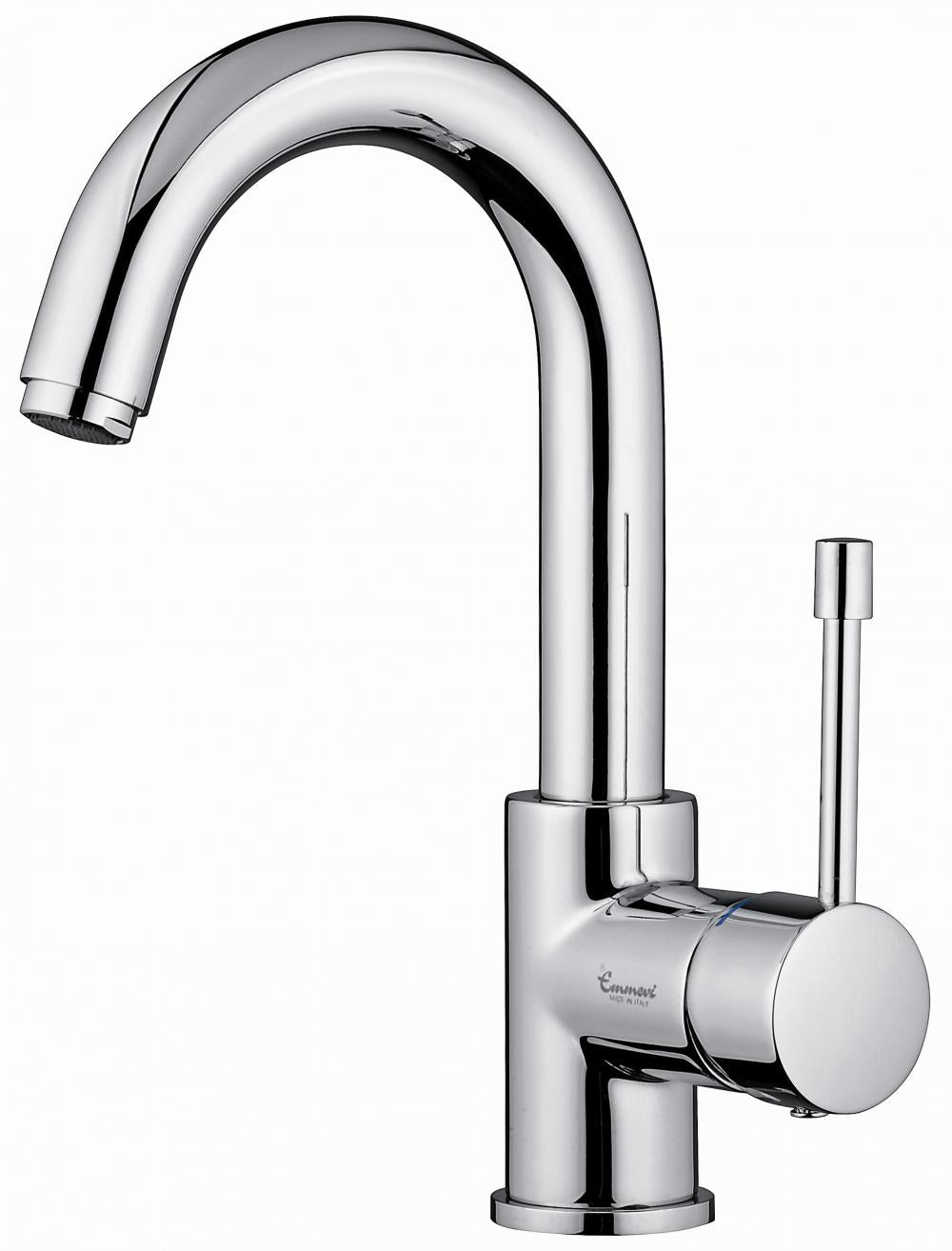 SET COMPLETO MISCELATORI LAVABO E BIDET EDEN CURVO CROMATO MADE IN ITALY