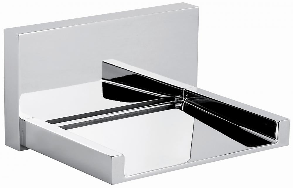 SOFFIONE A CASCATA LARGHEZZA MM.125 IN OTTONE CROMATO MADE IN ITALY