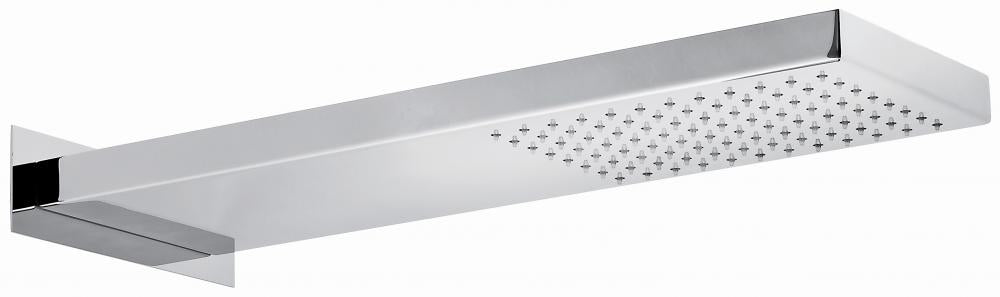 SOFFIONE C06653 MM.160X500X27 IN ACCIAIO INOX ANTICALCARE MADE IN ITALY