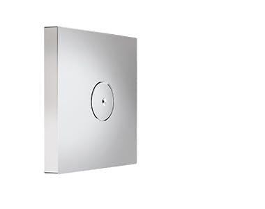SOFFIONE DOCCIA GETTO NEBULIZZATO MIST BODYJET AD INCASSO A PARETE E044261 QUADRO 80X80 MM ABS CROMATO MADE IN ITALY