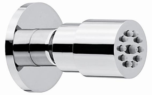SOFFIONE DOCCIA LATERALE TONDO DIAM. MM 33 ORIENTABILE ANTICALCARE C00673 MADE IN ITALY