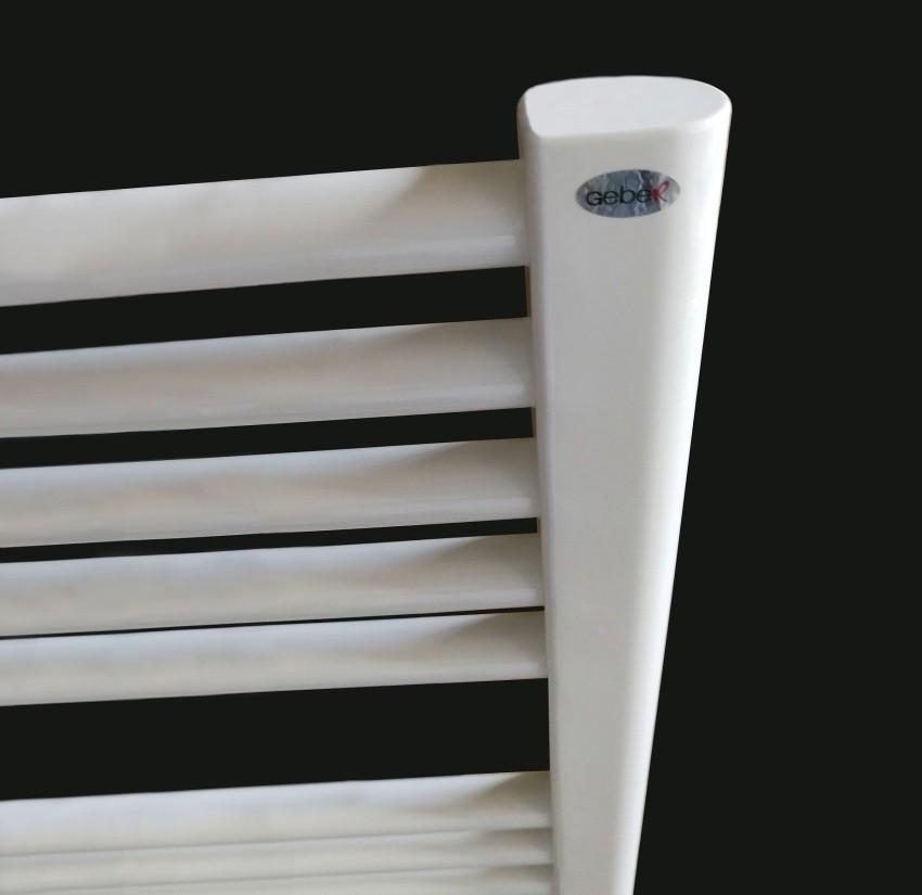TERMOARREDO 180X40 BIANCO RAL9010 ATTACCHI LATERALI SU MISURA PER SOSTITUZIONE