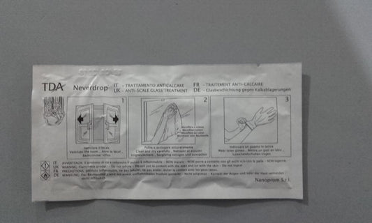 TRATTAMENTO ANTICALCARE VETRO DOCCIA NEVERDROP MADE IN ITALY
