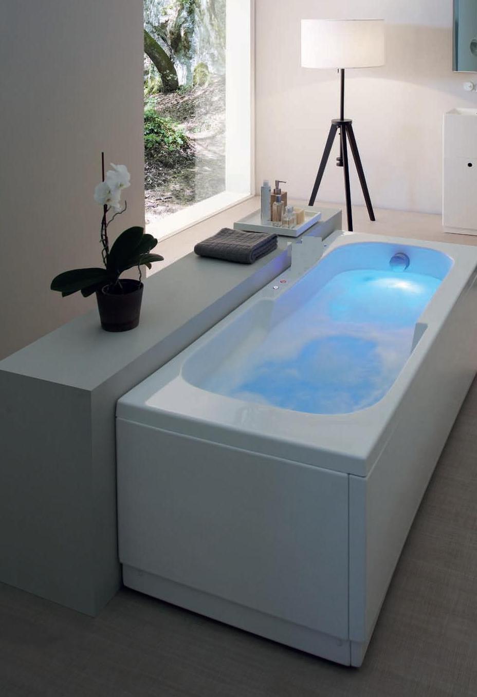 VASCA ASTRA 170X70 TELAIO PANNELLO IDROMASSAGGIO WHIRLPOOL CROMOTERAPIA
