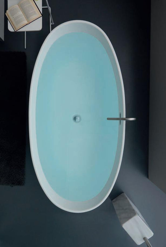 VASCA FREE-STANDING IN ACRILICO CAPRI OVALE 170X82)