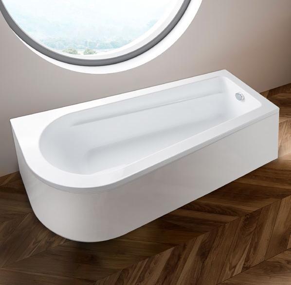 VASCA SALVASPAZIO PROFONDITA' 61 172X81/61 VERSIONE CON TELAIO E PANNELLO